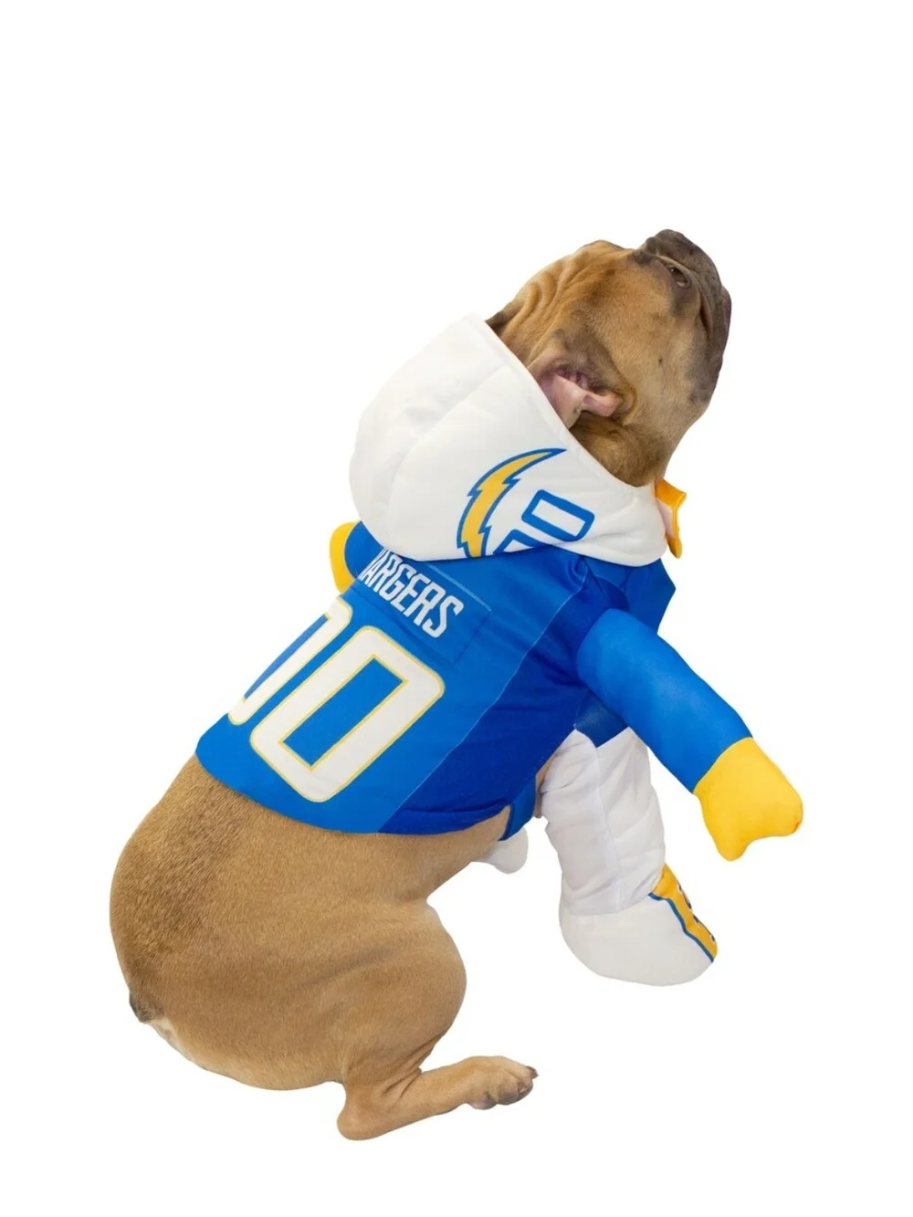 NFL Los Angeles Chargers Blue, White & Yellow Dog Outfit